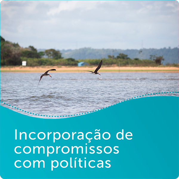 Incorporação de compromissos com políticas
